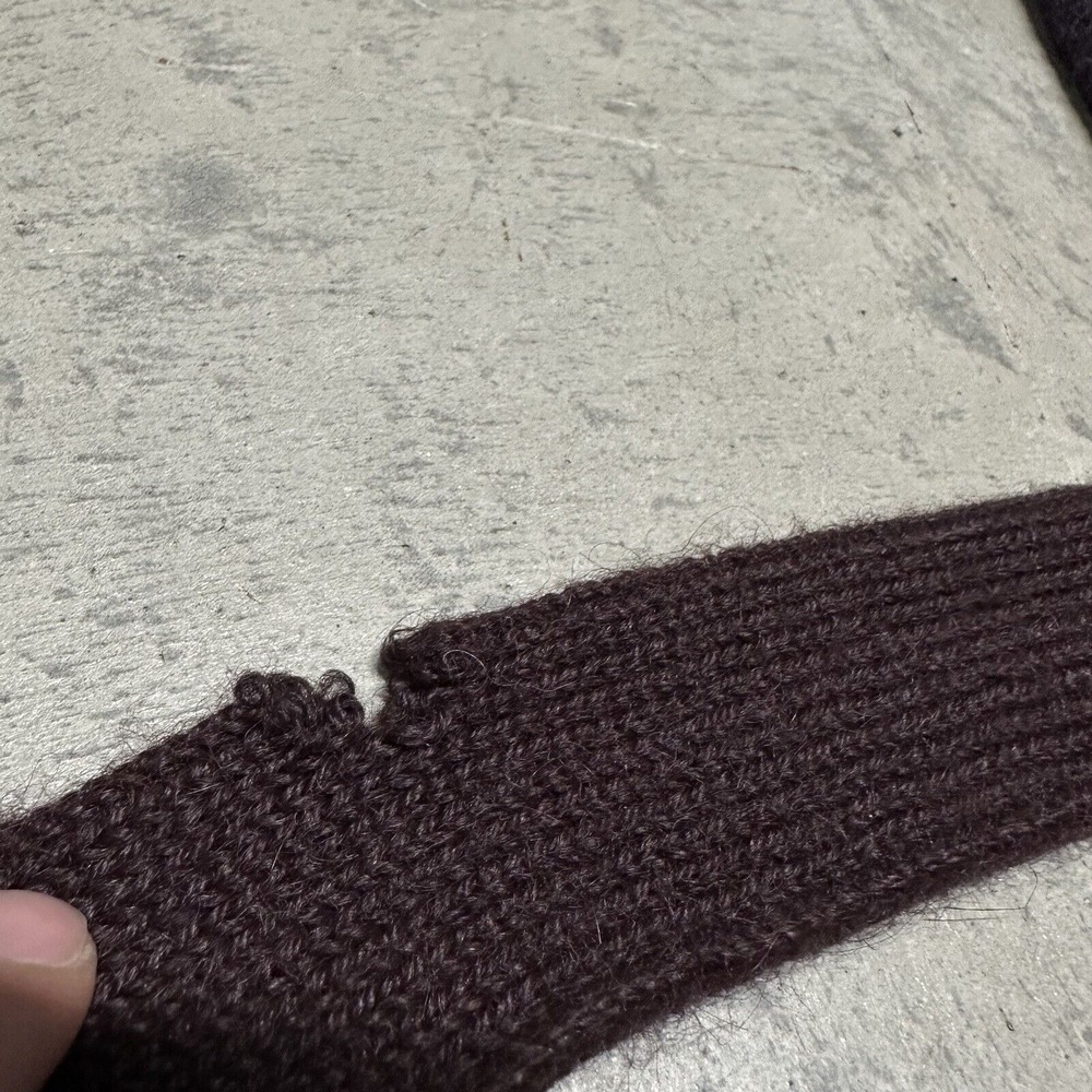Peruvian Connection Intarsia Alpaca Peru Sweater Maxi Vest Size‎ Large $499 Rare - Picture 5 of 10